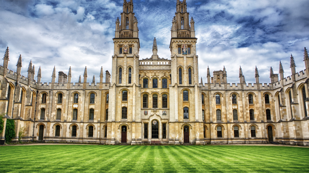 English Oxford University Campus United Kingdom Singularity